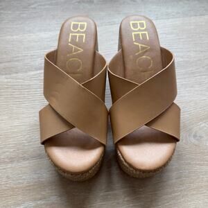 BEACH by Matisse Nellie Block Platform Sandal - Size 8